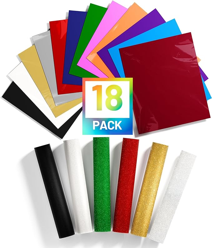 HTV Heat Transfer Vinyl hotsell Bundle 37Pack