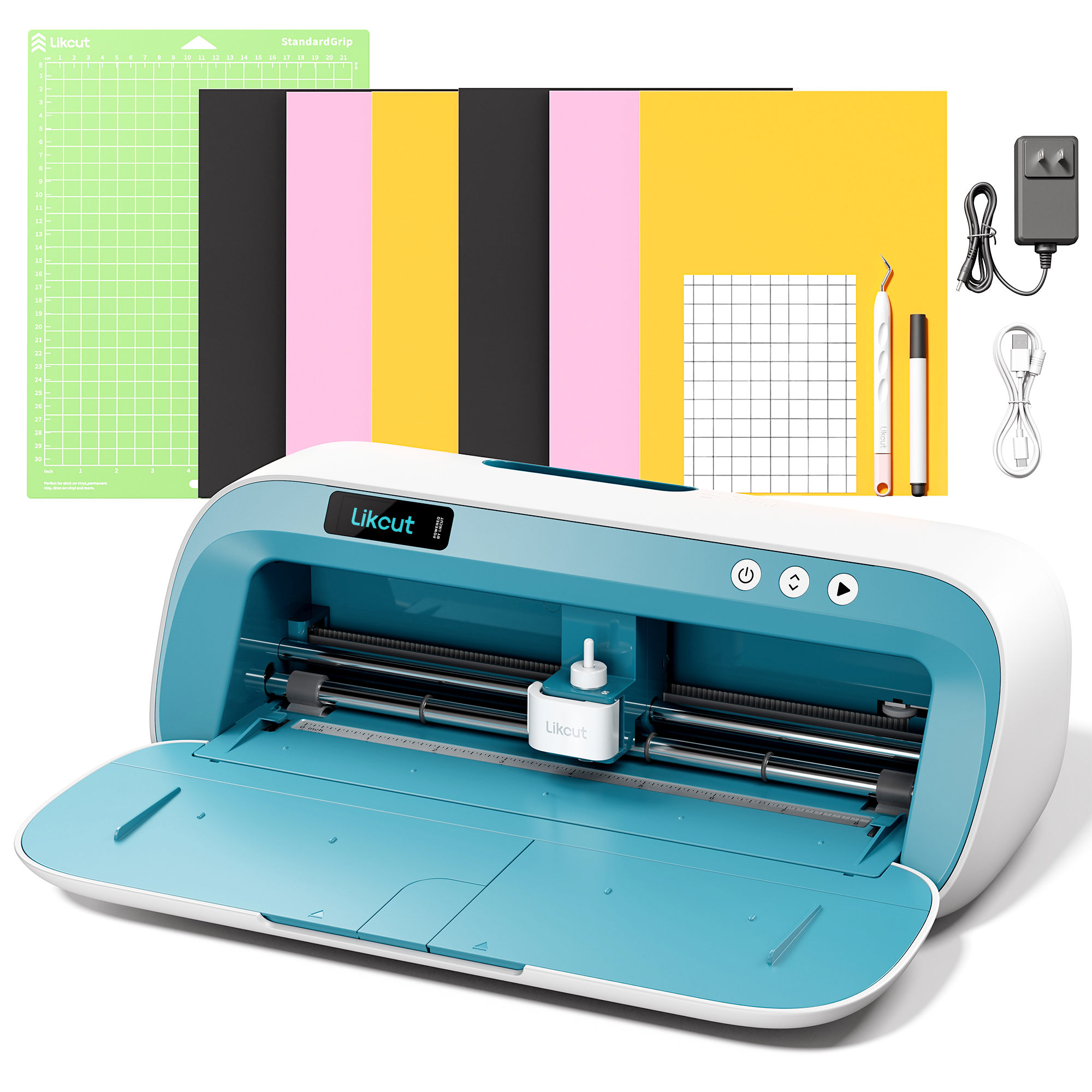 Likcut S41 Smart Cutting Machine – Advanced Print-Then-Cut & Multi-Material Crafting - Likcut