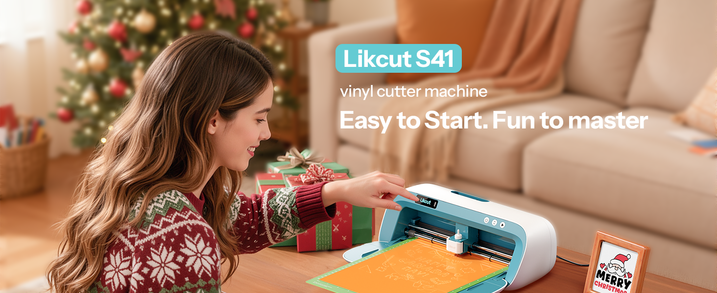 Likcut S41 Smart Cutting Machine – Advanced Print-Then-Cut & Multi-Mat
