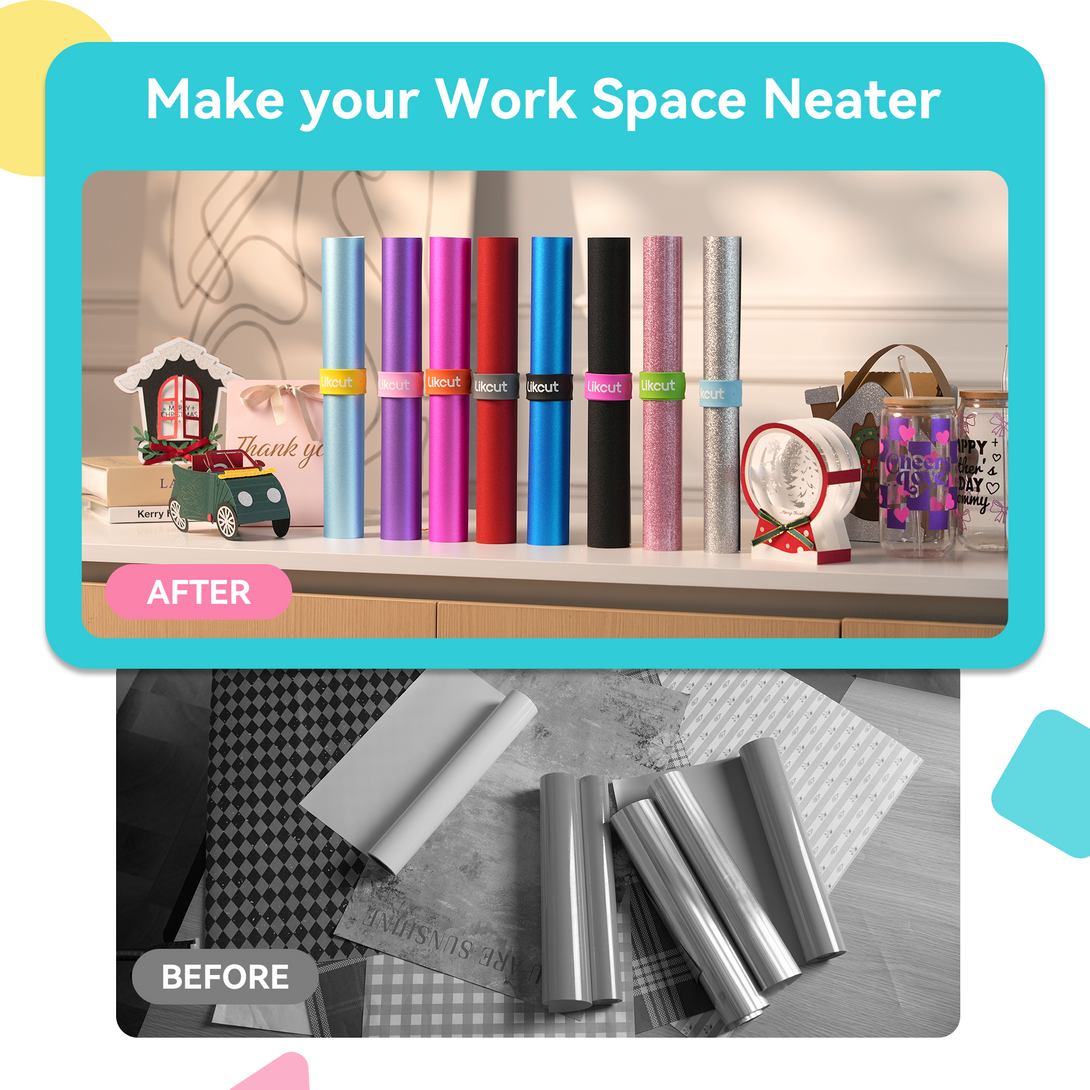 Likcut Silicone Slap Bracelets - Likcut