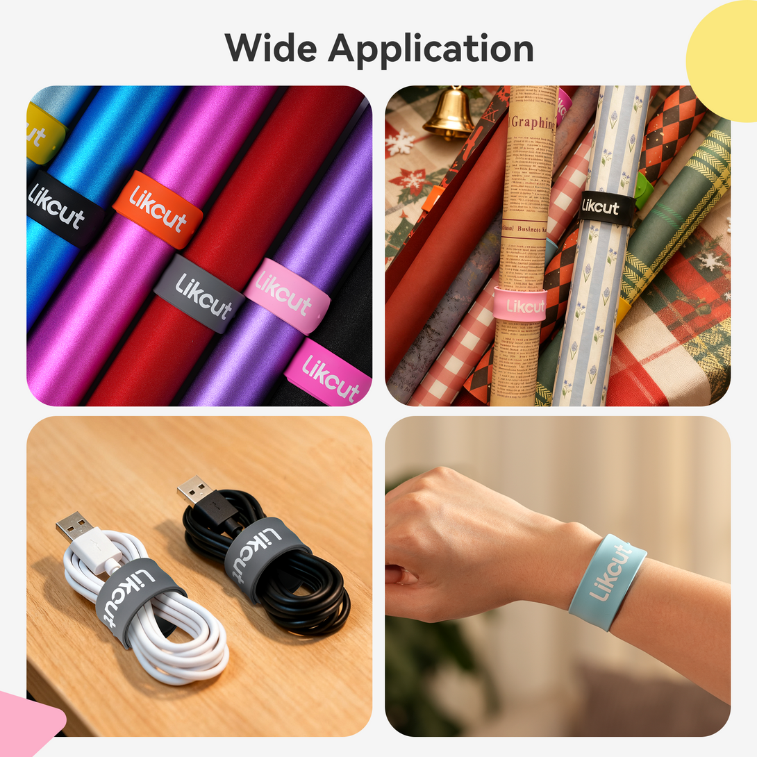 Likcut Silicone Slap Bracelets - Likcut