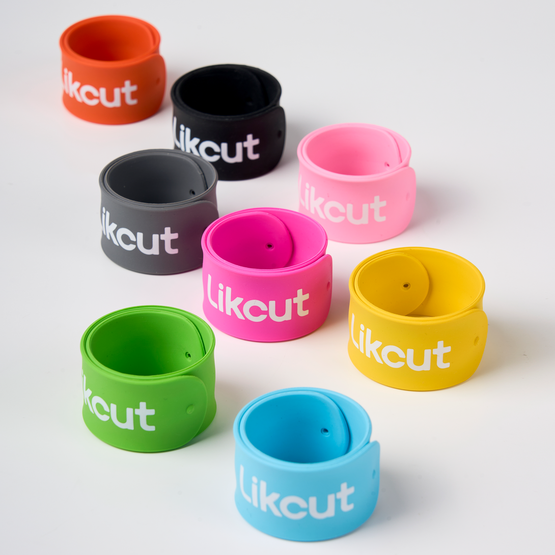 Likcut Silicone Slap Bracelets - Likcut