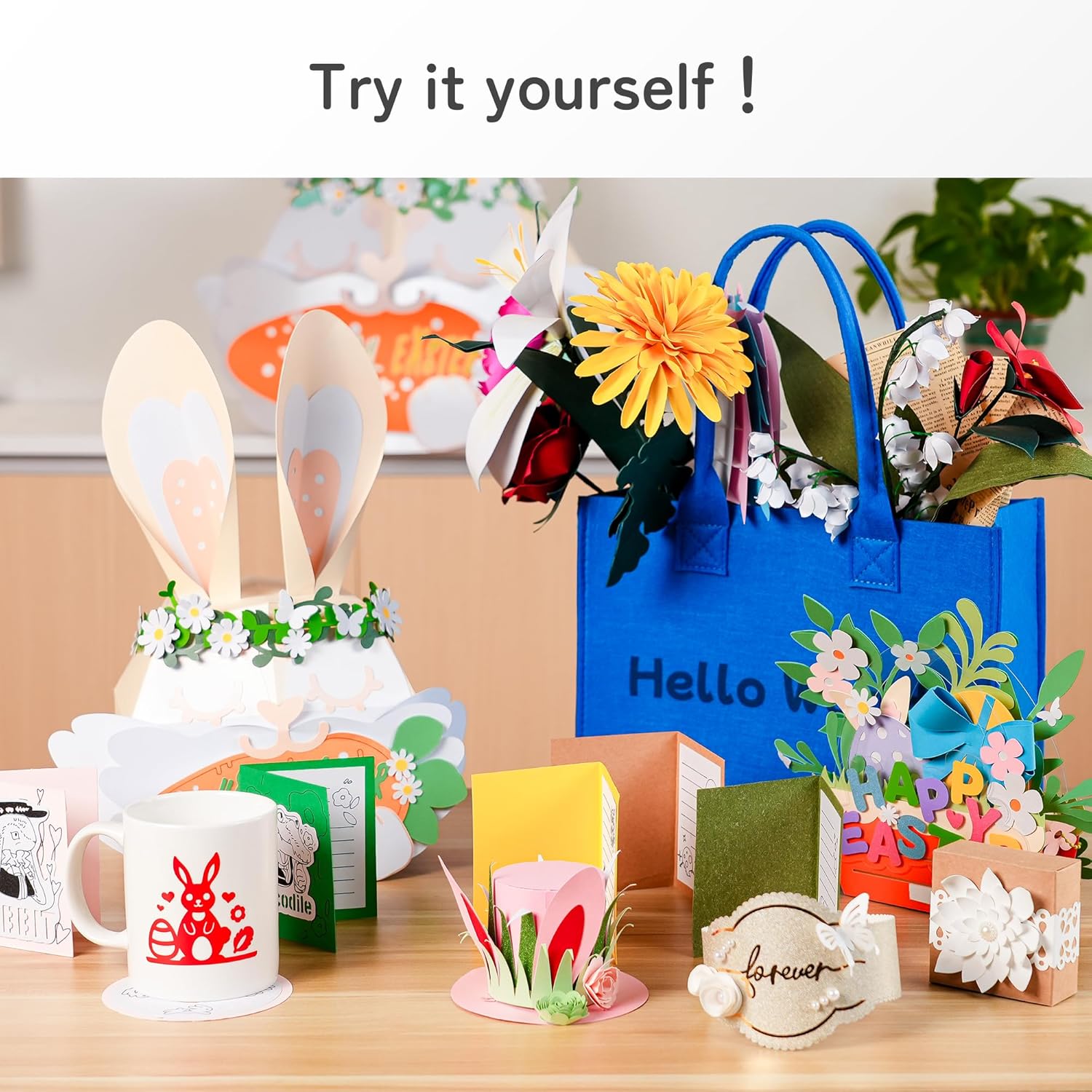 Vinyl Cutter Machine Creator Bundle with Carrying Case & Accessories, User-Friendly Sticker Maker Set, Portable Vinyl Printer for Sticker Joy Craft & Home Decor, School Project - Likcut