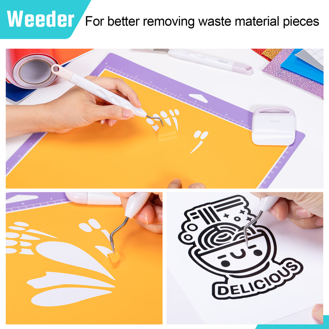 Weeding Out Files Weeding Tool Kit-3PCS Professional Removal of Unwanted Vinyls – Likcut