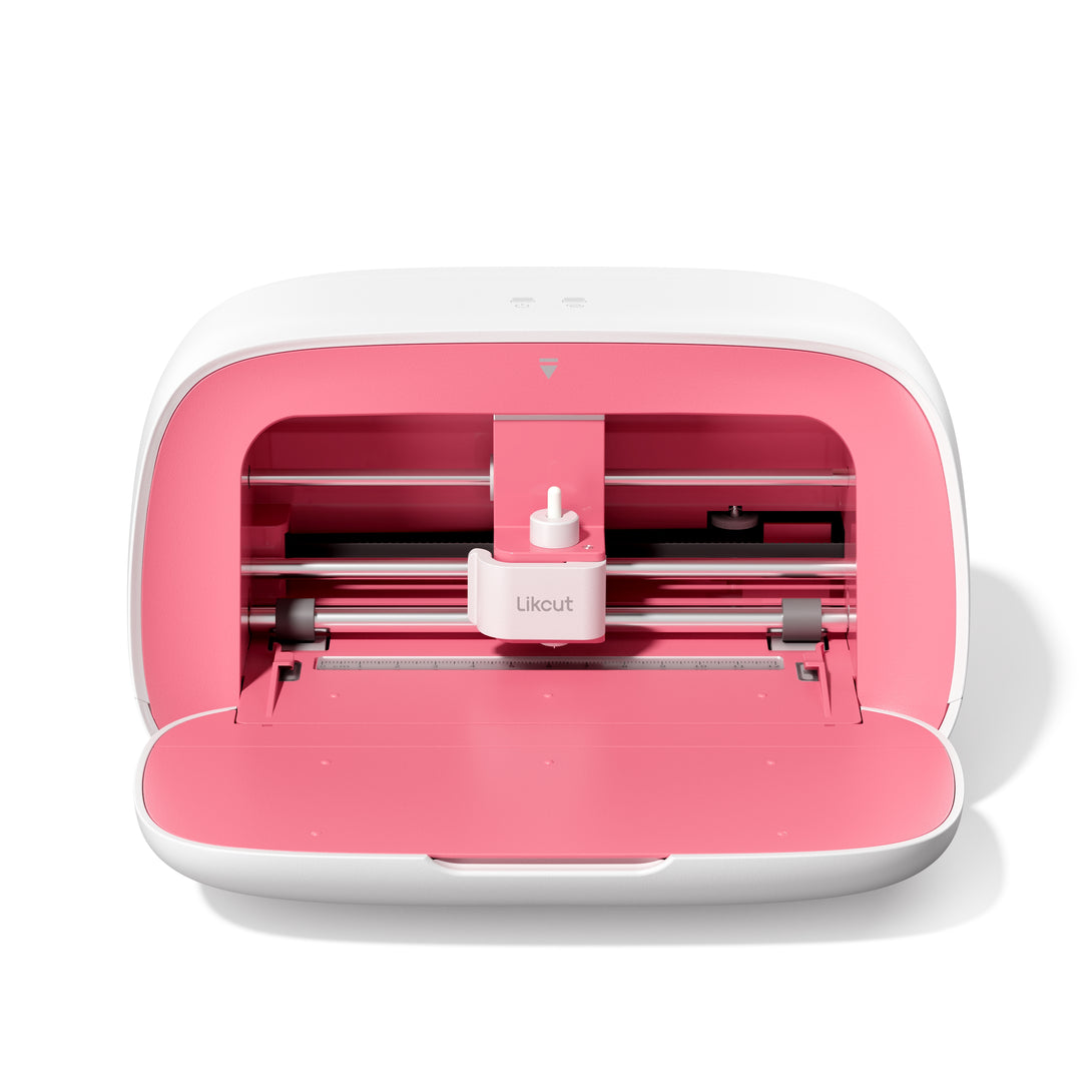Vinyl Cutter Machine Creator Bundle with Carrying Case & Accessories, User-Friendly Sticker Maker Set, Portable Vinyl Printer for Sticker Joy Craft & Home Decor, School Project - Likcut
